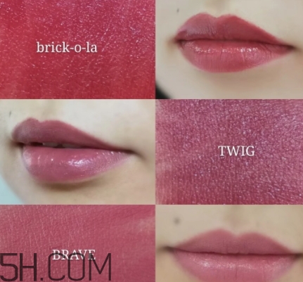 mac twig和brick o la一樣嗎？mac twig和brick o la試色對比