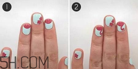 為什么美甲店做的指甲不容易掉？ins火烈鳥(niǎo)美甲圖案教程