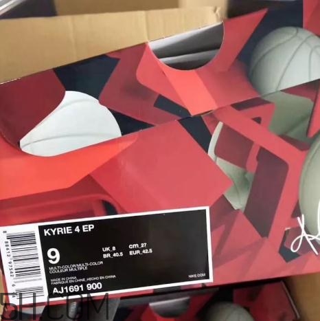 nike kyrie 4 multi color鴛鴦配色實(shí)物諜照什么樣？