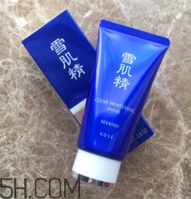 雪肌精美白黑面膜是撕拉面膜嗎？適合什么膚質(zhì)？