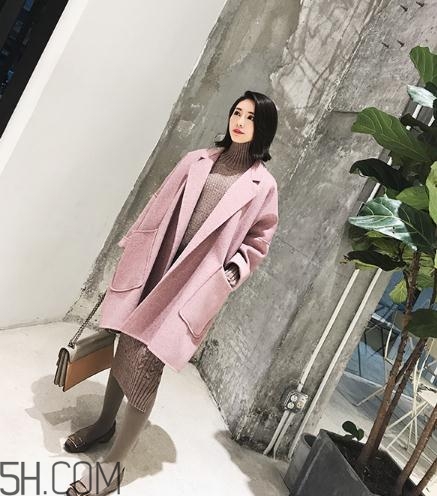 粉色大衣搭配什么鞋子？粉色大衣搭配鞋子圖片