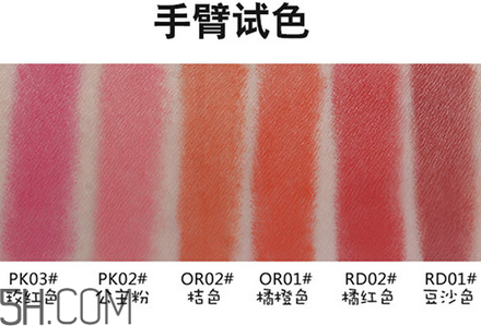 得鮮氣墊口紅色號怎么選？the saem得鮮氣墊口紅試色