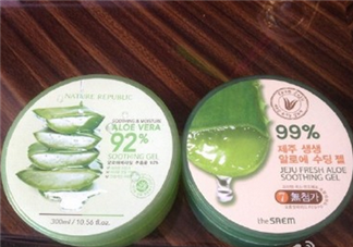 蘆薈膠可以去痘印嗎？買(mǎi)得鮮蘆薈膠還是自然樂(lè)園蘆薈膠