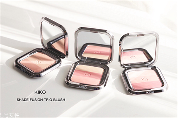 kiko三色腮紅好用嗎？kiko是阿瑪尼走秀的御用彩妝