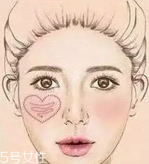 腮紅怎么涂才能避免成為福娃？這些方法要記牢