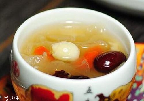 銀耳紅棗湯哺乳期能喝嗎？有著很多好處