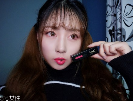 ysl圣羅蘭黑管唇釉哪個(gè)顏色好看？持久度加分