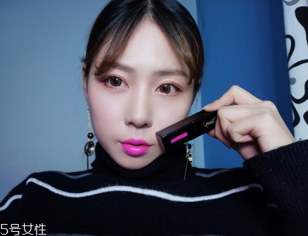 ysl圣羅蘭黑管唇釉哪個(gè)顏色好看？持久度加分