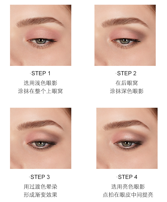 紀(jì)梵希四色眼影怎么使用？超簡單適合新手