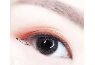 棕色眼影怎么畫好看？作為最后的暈染色