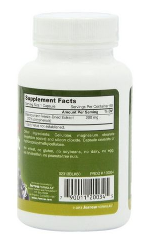 jarrow formulas黑加侖精華膠囊怎么樣？