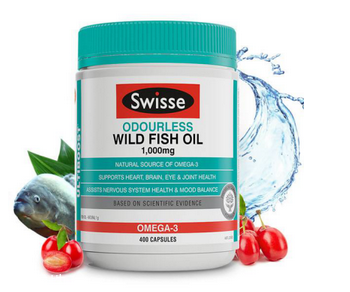 swisse魚油一天吃幾粒？一天一到兩粒