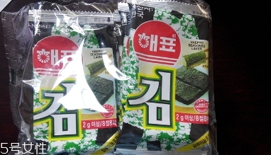 海牌海苔多少錢？韓國海牌海苔好吃嗎？