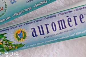 auromere薄荷味草本牙膏怎么樣？