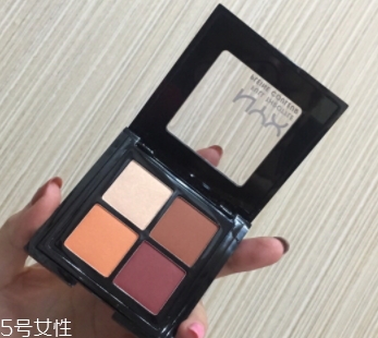 nyx南瓜色眼影怎么用？nyx南瓜盤畫法