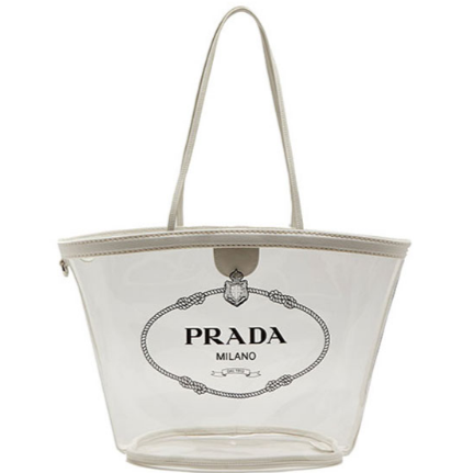 prada pvc塑料透明包多少錢？prada透明塑料包價格