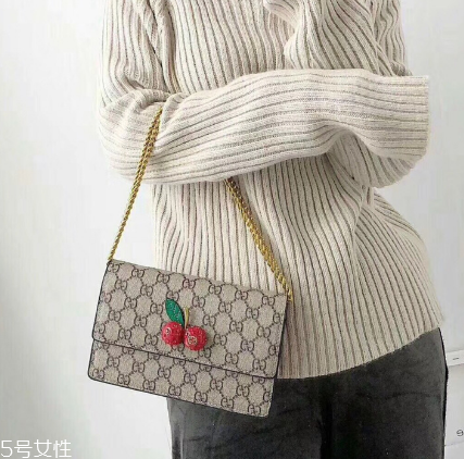 gucci櫻桃包尺寸多大？gucci櫻桃鏈條包尺寸