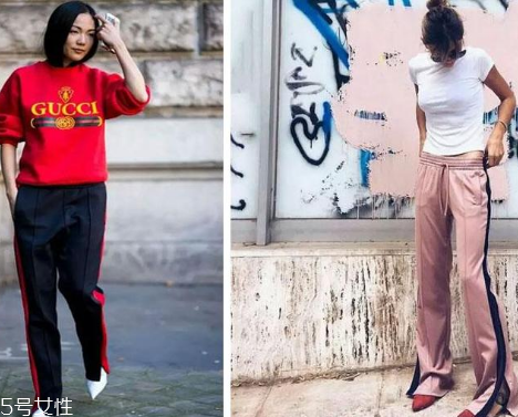 開叉褲子搭配什么上衣？開叉褲子搭配圖片