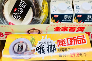 全家椰子凍多少錢一個(gè)？全家網(wǎng)紅椰子凍哪里買