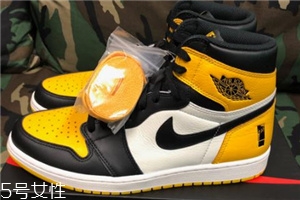 aj1黑黃腳趾會發(fā)售嗎？aj1黑黃腳趾實物曝光