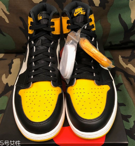 aj1黑黃腳趾會發(fā)售嗎？aj1黑黃腳趾實物曝光