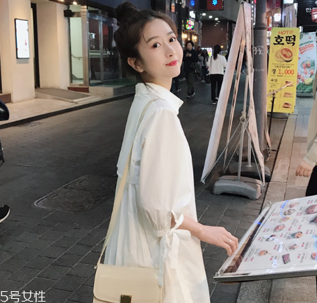 襯衫裙怎么穿好看？襯衫裙穿搭圖片