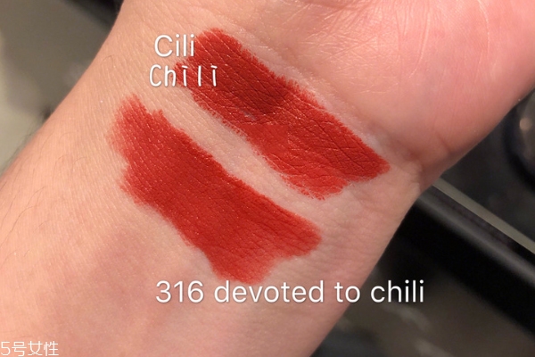 魅可devoted to chili和chili哪個(gè)好看 新舊小辣椒對比圖