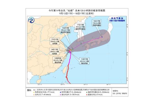 臺(tái)風(fēng)登陸時(shí)風(fēng)力減弱說明什么 臺(tái)風(fēng)燦都登陸上海