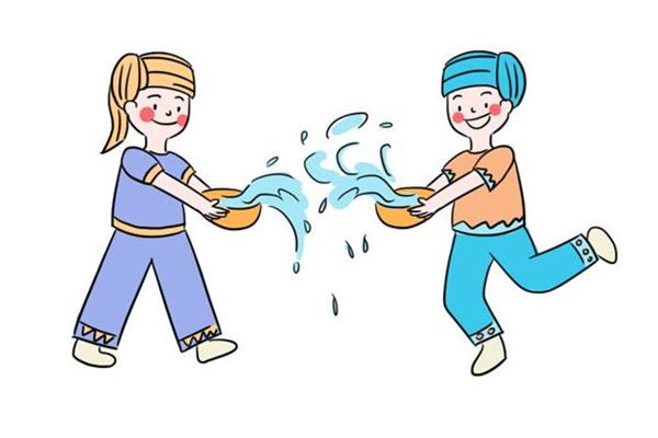 潑水節(jié)男子戴頭盔拿水槍進(jìn)銀行火拼 潑水節(jié)是哪個地方的習(xí)俗